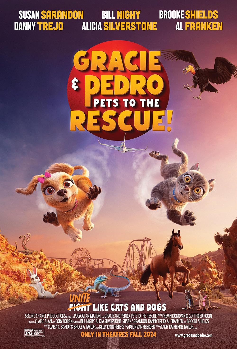 گریسی و پدرو: حیوانات خانگی در ماموریت نجات Gracie and Pedro: Pets to the Rescue