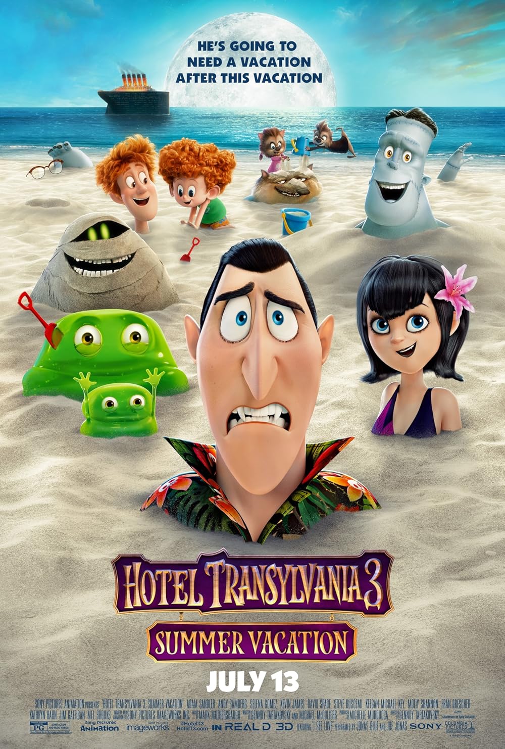 هتل ترانسیلوانیا ۳ Hotel Transylvania 3: Summer Vacation