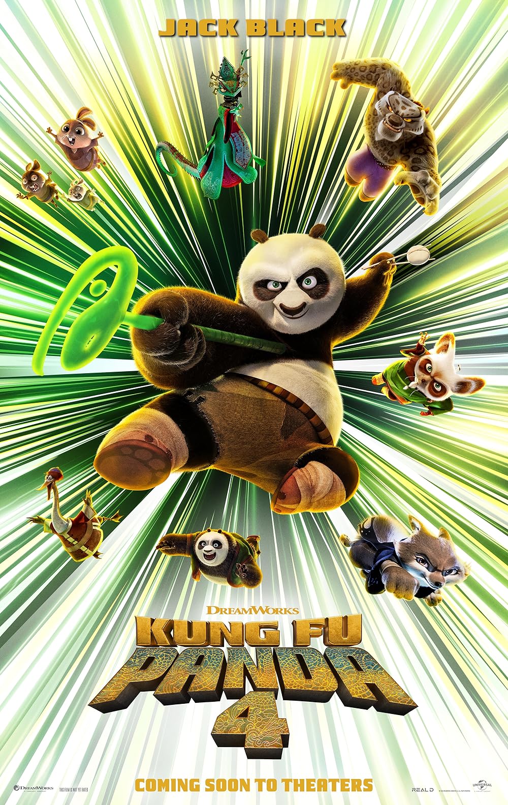 پاندای کونگ فو کار Kung Fu Panda 4