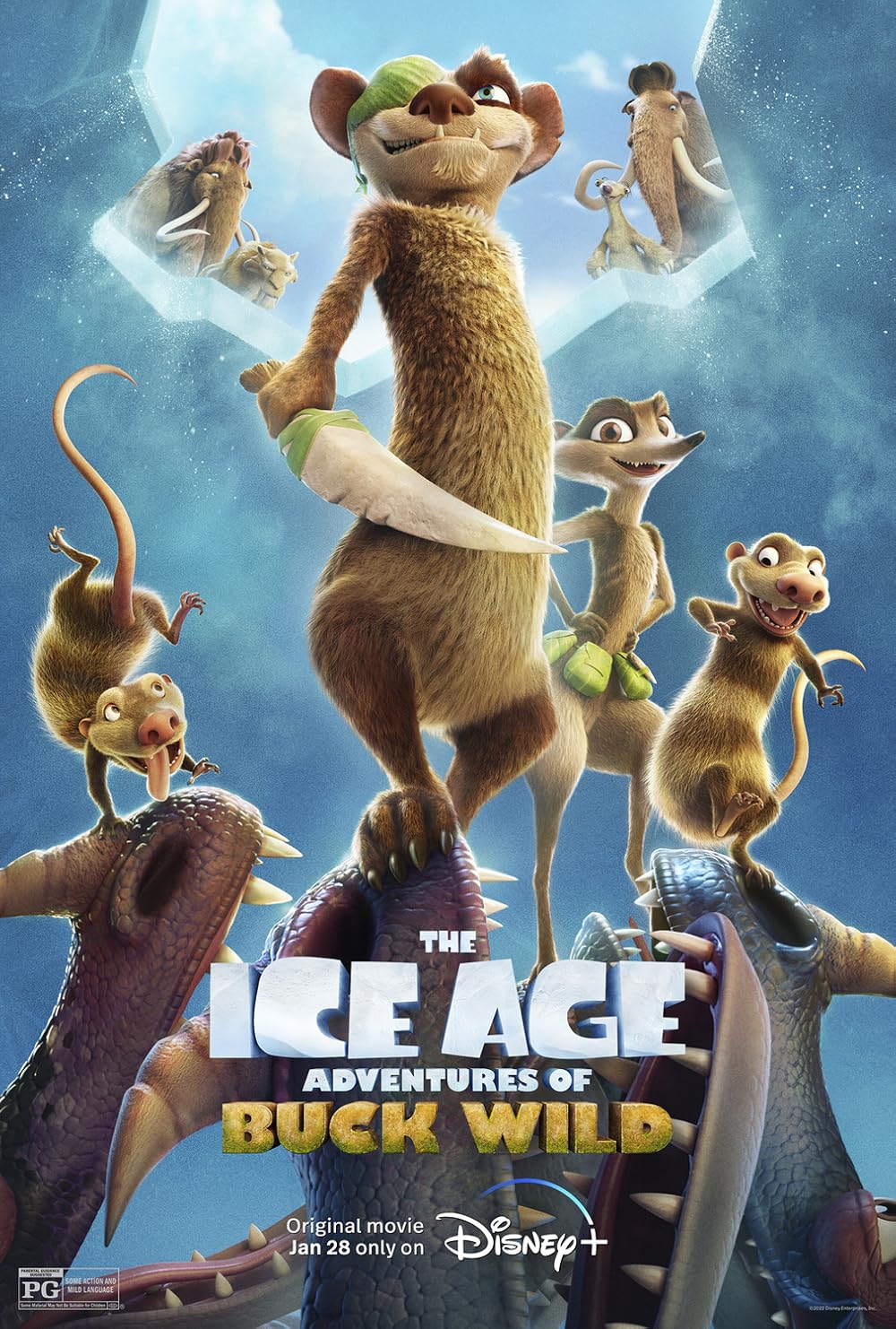 عصر یخبندان ۶: ماجراهای باک The Ice Age Adventures of Buck Wild