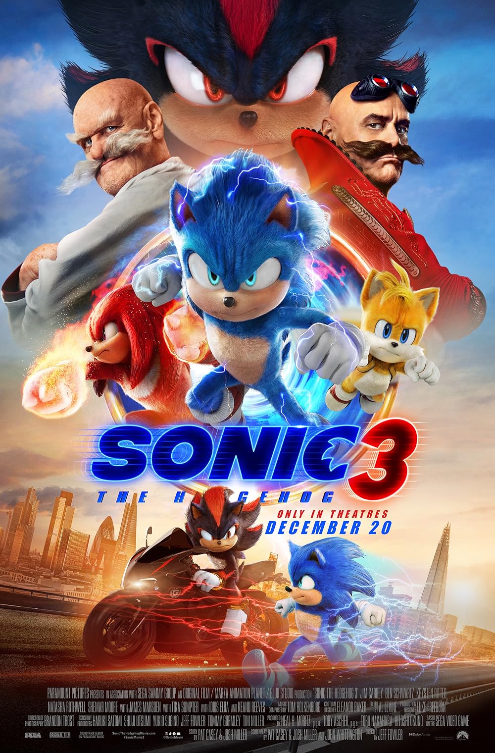 سونیک خارپشت ۳ Sonic the Hedgehog