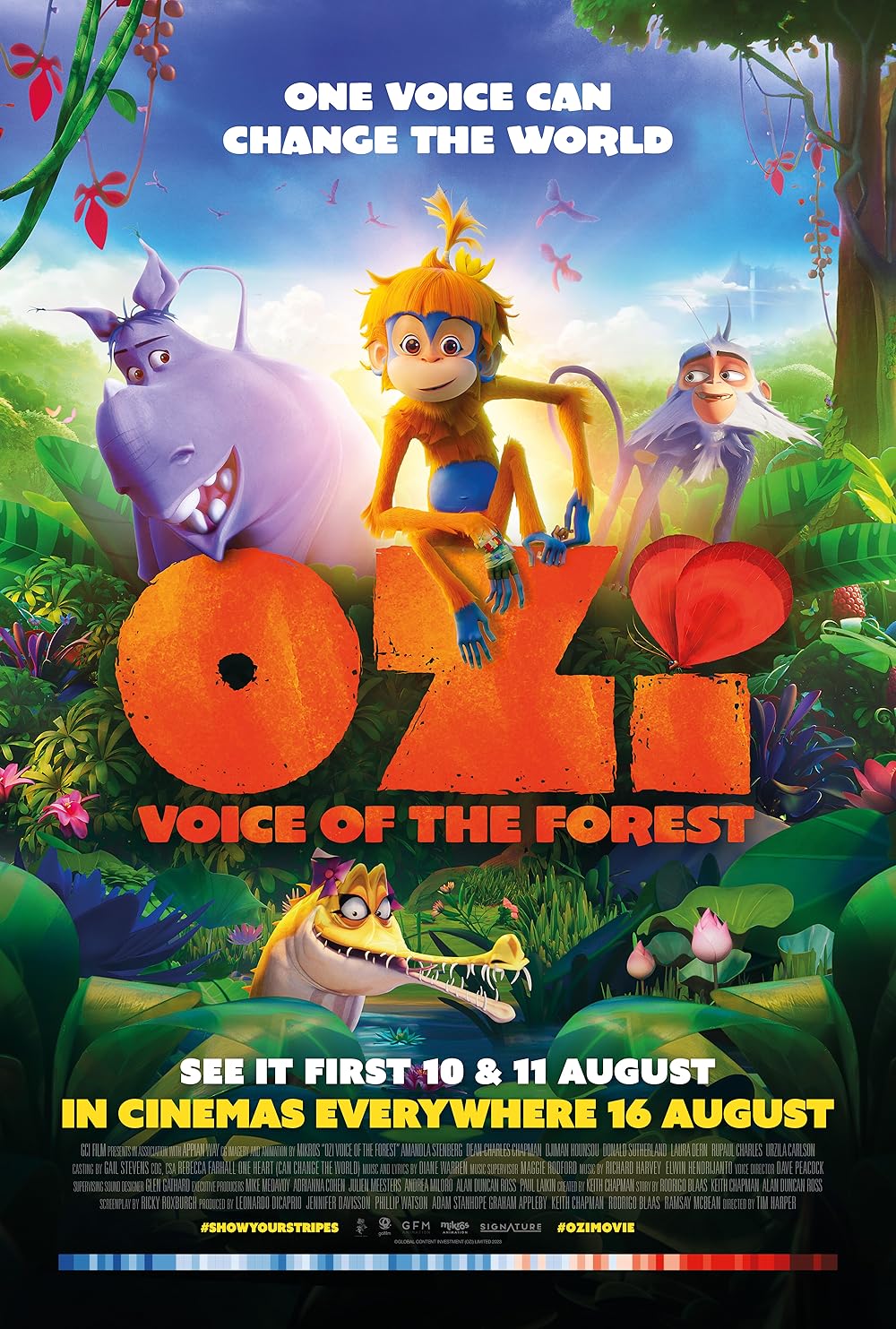 اوزی: صدای جنگل Ozi: Voice of the Forest