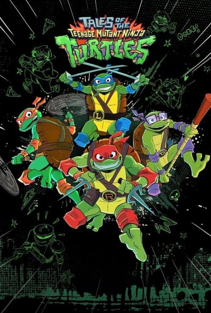 داستان های لاک پشت های نینجا جهش یافته نوجوان Tales of the Teenage Mutant Ninja Turtles