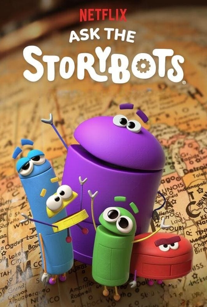 از ربات سخنگو بپرس ask the StoryBots