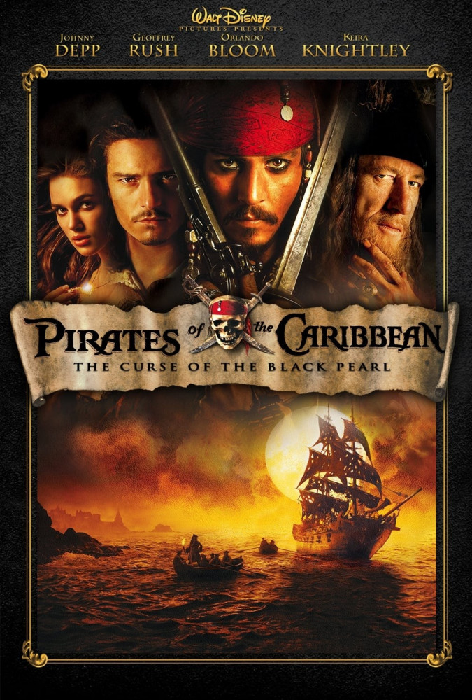 دزدان دریایی کاراییب 1 نفرین مروارید سیاه Pirates of the Caribbean