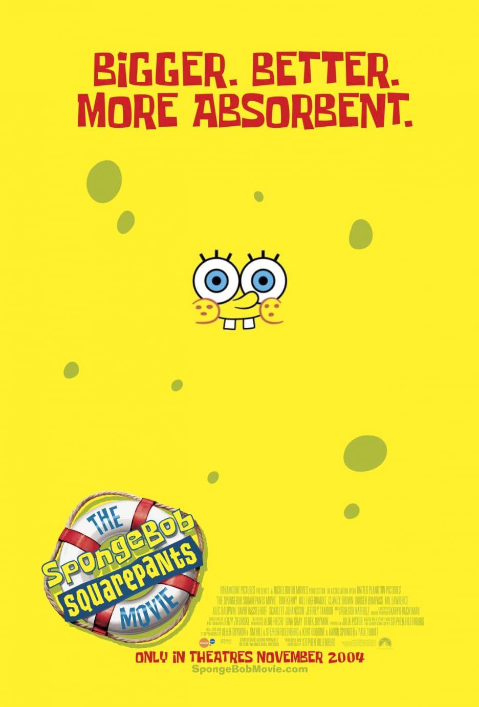 باب اسفنجی شلوار مکعبی The SpongeBob SquarePants Movie